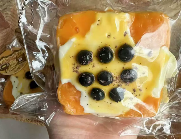 Blueberry Waffle Cake Squishy