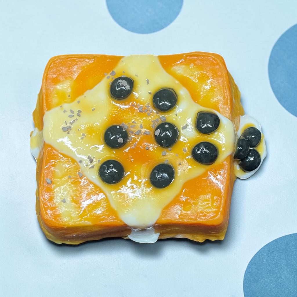 Blueberry Waffle Cake Squishy