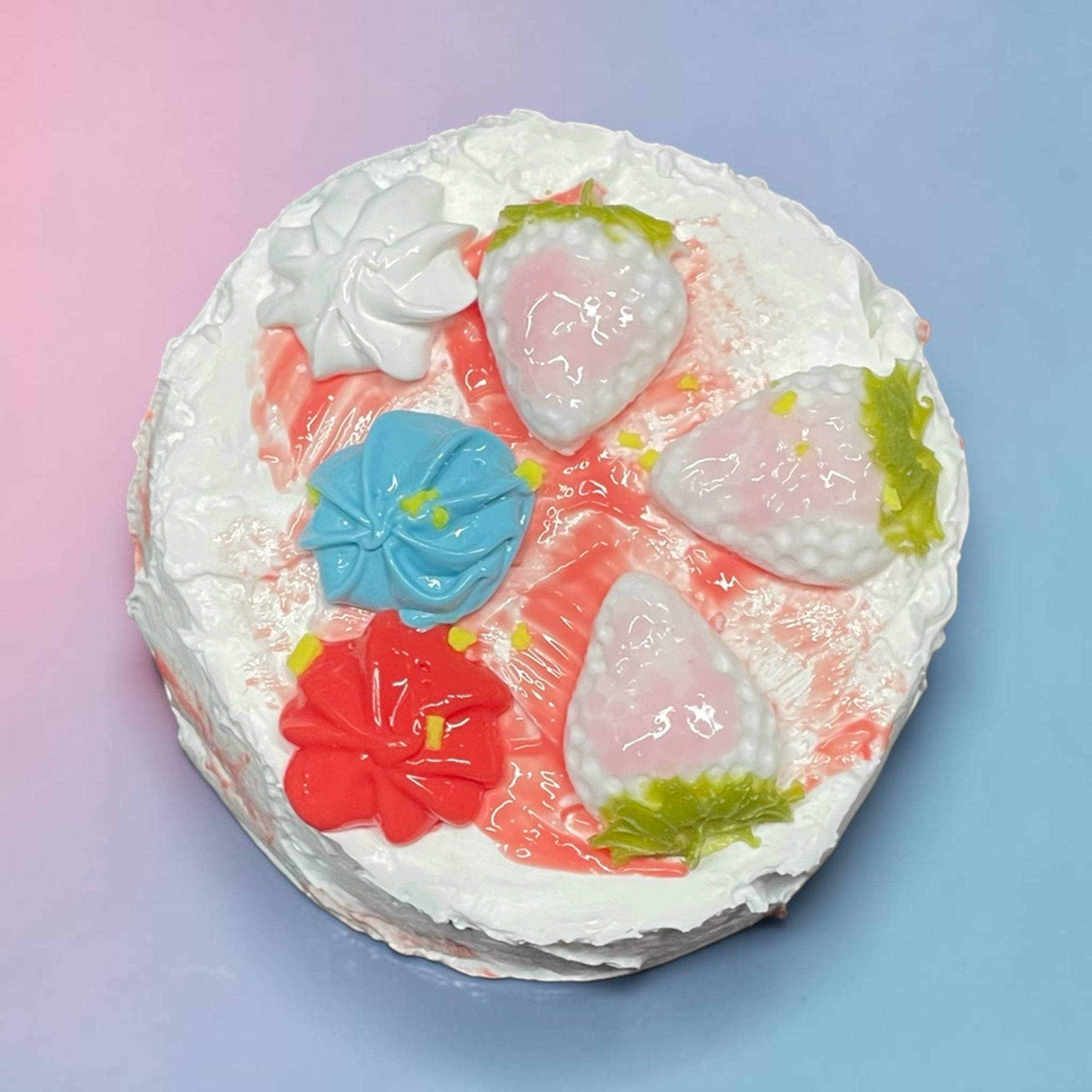 Colorful Circular Cake Squishy