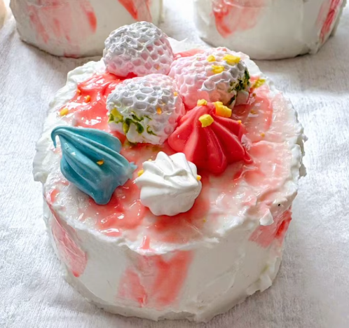 Colorful Circular Cake Squishy